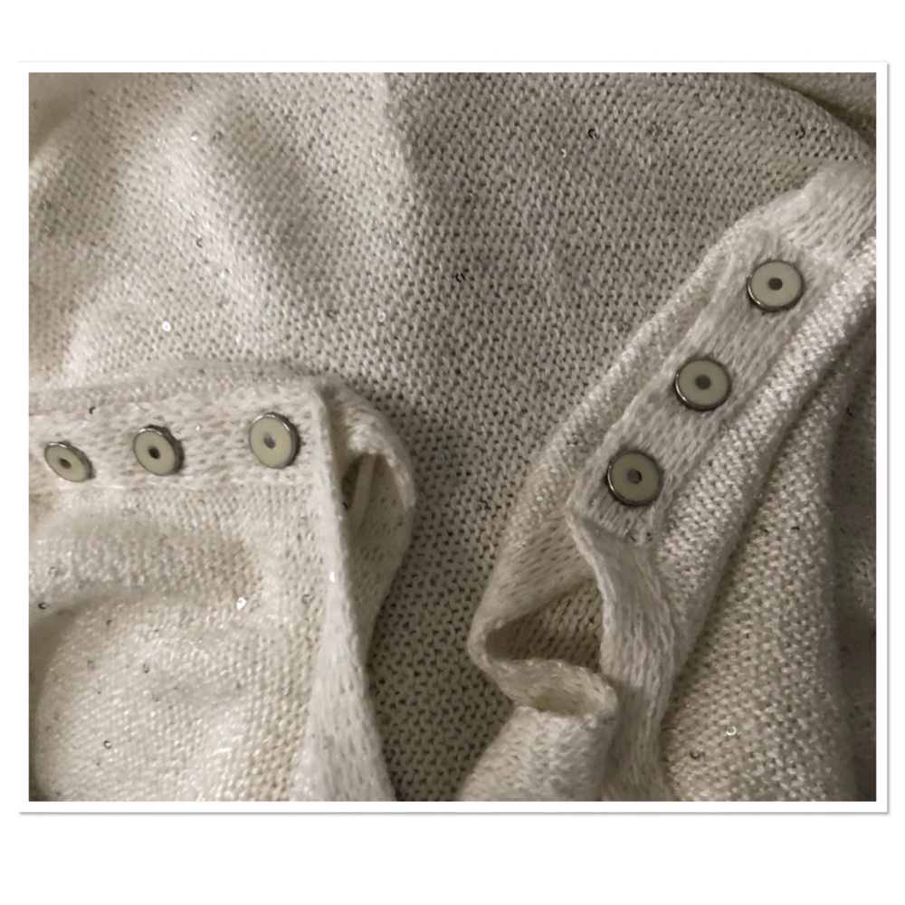 Sweater With Tiny Sparkle Sequins - image 6